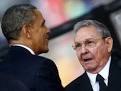 Barack Obama, Raul Castro shake hands as world says farewell to.
