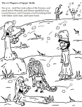 The 10 Plagues of Egypt Coloring Pages