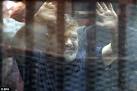 Egyptian court sentences ousted Islamist president Mohamed Morsi.