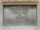 Kay Monument, Inscription. This bronze plaque is beneath the relief portrait - via Daymix