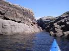Paddling the Gap between Oisteim and Caersaigh, Off Scarp Harris - via Daymix