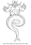 Dragon Ball Z coloring page