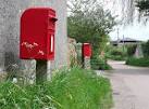Outbox, inbox, phone box. These three red boxes appear in the tiny hamlet of - via Daymix