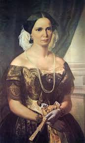 1856 Maria Henriqueta, Marquesa de Paraná by Emilio Bauch ... - 1856_maria_henriqueta_marqu