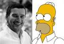 Moe Szyslak, Krusty el payaso y Clancy Wiggum: Juan Perucho. - seriestvblog_carlosysbert