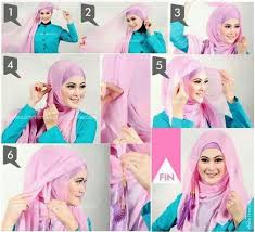 Tutorial Hijab For The Party - Fashion Muslim