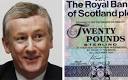 Sir Fred Goodwin's signiture on a Royal Bank of Scotland £20 note Photo: PA - Goodwin_1393303c