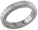 Hand Engraved Wedding Bands - Bijoux Extraordinaire