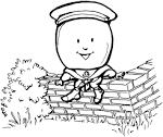 Nursery Rhyme coloring page