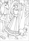 Barbie Magic Pegasus coloring page