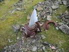 The plane was destroyed and all nine crew members perished. - via Daymix