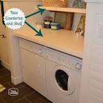 How-To Revamp a Laundry Room / Mud Room on a Budget - The Happy Housie