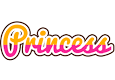 Princess Logo | Name Logo Generator - Smoothie, Summer, Candy Style