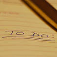 I Keep a To Do List
