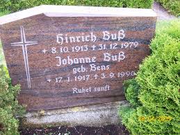 Grab von Hinrich Buß (08.10.1913-31.12.1979), Friedhof Wallinghausen