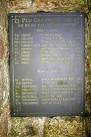 This is the second of four Cornish-language memorial slate plaques in the - via Daymix