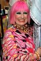 Zandra Rhodes is know for her