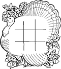 Thanksgiving coloring page