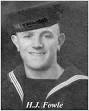 Photo of Able Seaman Henry John Fowle, courtesy of Kitty O'Brien, July - FowleHJ