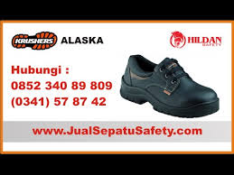 Jual Sepatu Safety Shoes KRUSHERS ALASKA | HP.0852-3408-9809 - YouTube