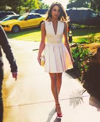 Dress: cream dress, skater dress, bag, hat, thanksgiving, red ...
