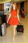 Bella Thorne's backless dress