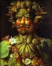 Vertumnus (portrait of Rudolph II), Giuseppe Arcimboldo, 1591. - vertumnus