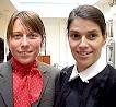 From left, Colette Youell of