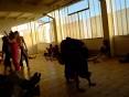 Improvising dance contact - via Daymix