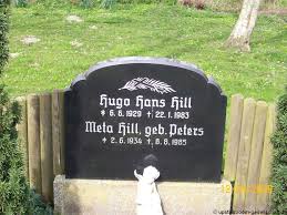 Grab von Hugo Hans Hill (06.06.1929-22.01.1983), Friedhof ...