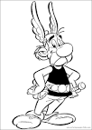 Asterix coloring page
