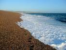 This scene was close as I dared get to the sea being driven onto the beach - via Daymix