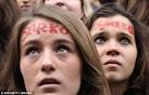 Crestfallen: Two young Sarkozy