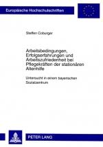 socialnet - Rezensionen - Steffen Coburger: Arbeitsbedingungen ...