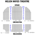 Helen Hayes Theatre Seating Chart - Broadway
