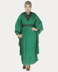 10 Model Baju Gamis Untuk Orang Gemuk Terbaik 2015
