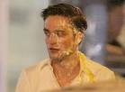 Face on 'Cosmopolis' Set