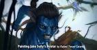 Painting Jake Sully Avatar