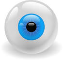 large eyeball - public domain clip art image @ wpclipart.