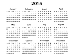 Download Calendar 2015 016 - Alegoo.com