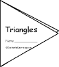 Right Triangle coloring page