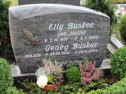 Grab von Georg Busker (28.10.1931-29.11.2004), Friedhof Veenhusen-