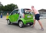 Adrian Kane completes his Marathon car push | Cancer Prevention Blog