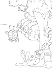 Fables coloring page