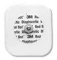 3m 2270-3 Red Dot Diaphoretic Foam Monitoring Electrodes ...