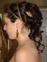 Greek Goddess updos hairdo