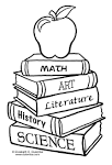 Back to School coloring page