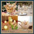 DIY Beach Wedding Theme Centerpiece Ideas - Storkie.