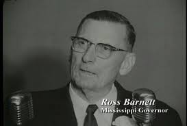 Governor Ross Barnett and James Meredith were the leading characters in the insurrection at Ole Miss in 1962 when Meredith was enrolling at the all-white ... - barnett_olemiss