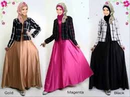 model baju muslim dan jilbab untuk wanita gemuk - YouTube